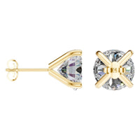 EA-2998 Yellow Gold Earrings SET - ANGLE