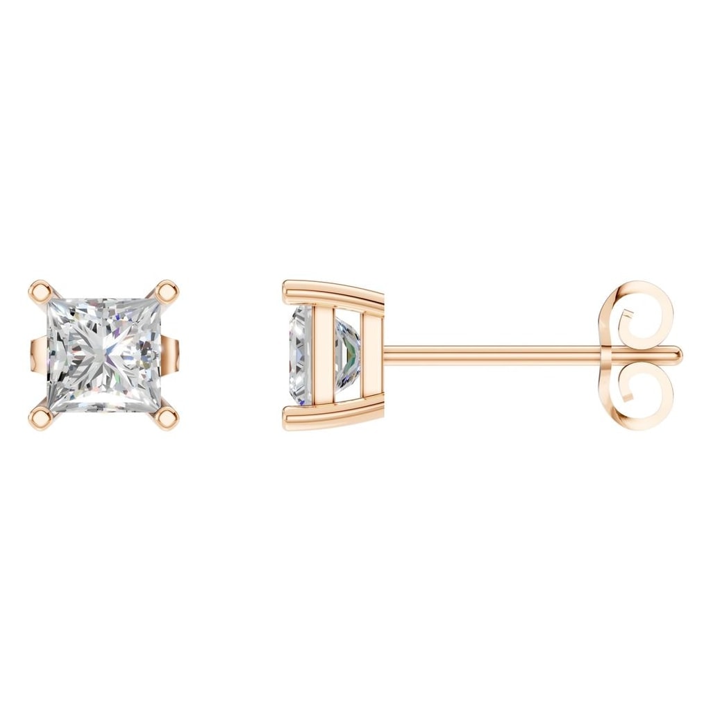 EA-3278 Rose Gold Earrings SET - Main View