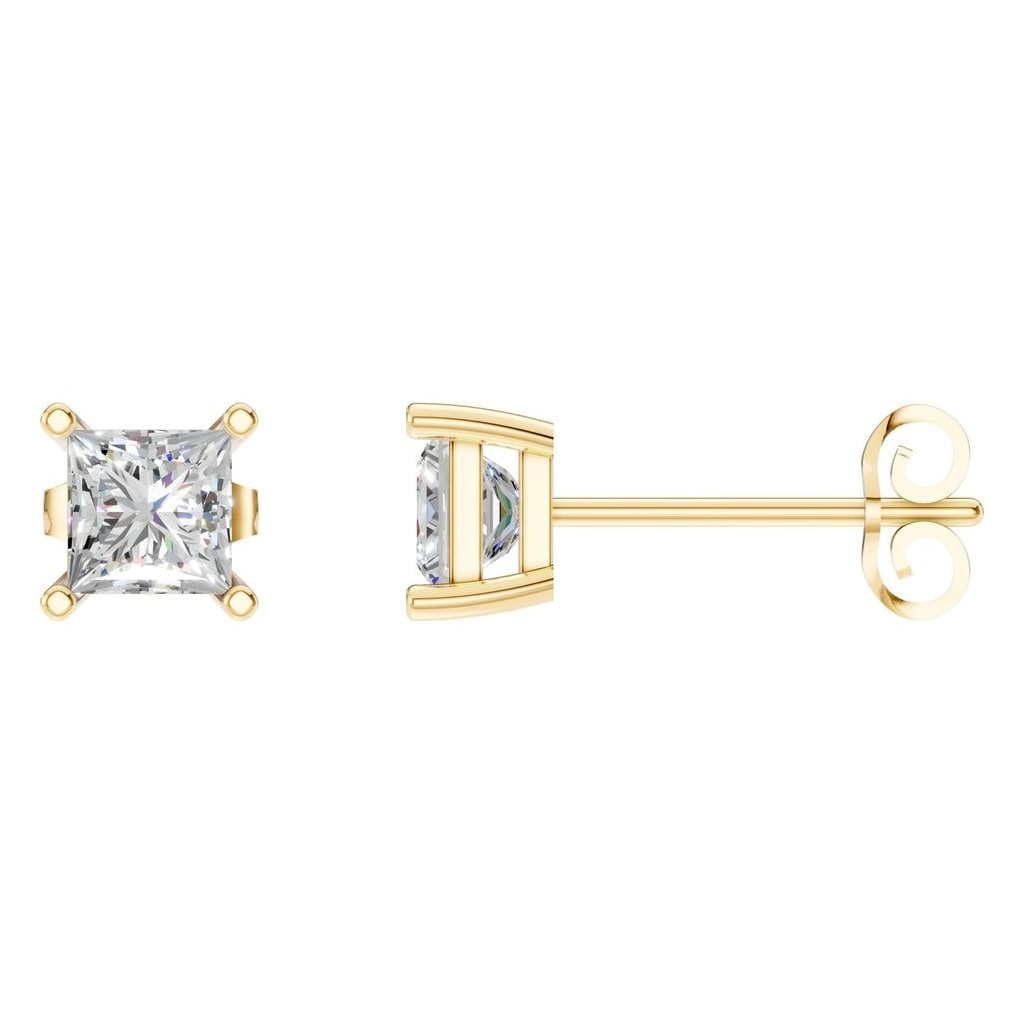 EA-3278 Yellow Gold Earrings SET - Main View