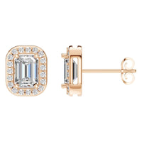 EA-3305 Rose Gold Earrings SET - Main View