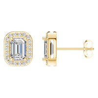 EA-3305 Yellow Gold Earrings SET - Main View