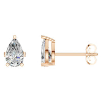 EA-4291 Rose Gold Earrings SET - Main View
