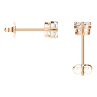 EA-4291 Rose Gold Earrings SET - BACK