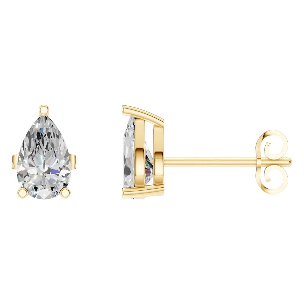 EA-4291 Yellow Gold Earrings SET - Main View