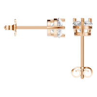 EA-4291 Rose Gold Earrings SET - BACK
