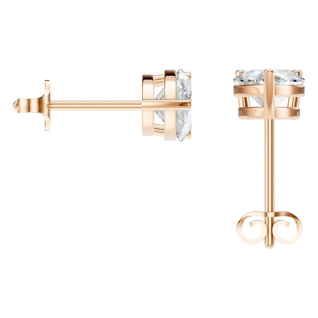 EA-4291 Rose Gold Earrings SET - BACK