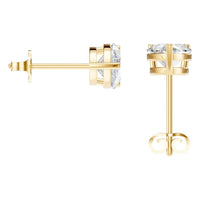 EA-4291 Yellow Gold Earrings SET - BACK
