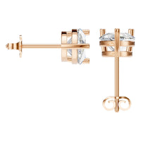EA-4291 Rose Gold Earrings SET - BACK