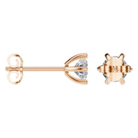 EA-4293 Rose Gold Earrings SET - ANGLE