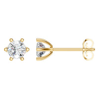 EA-4293 Yellow Gold Earrings SET - Main View