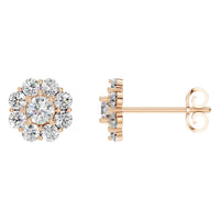EA-5039 Rose Gold Earrings SET - Main View