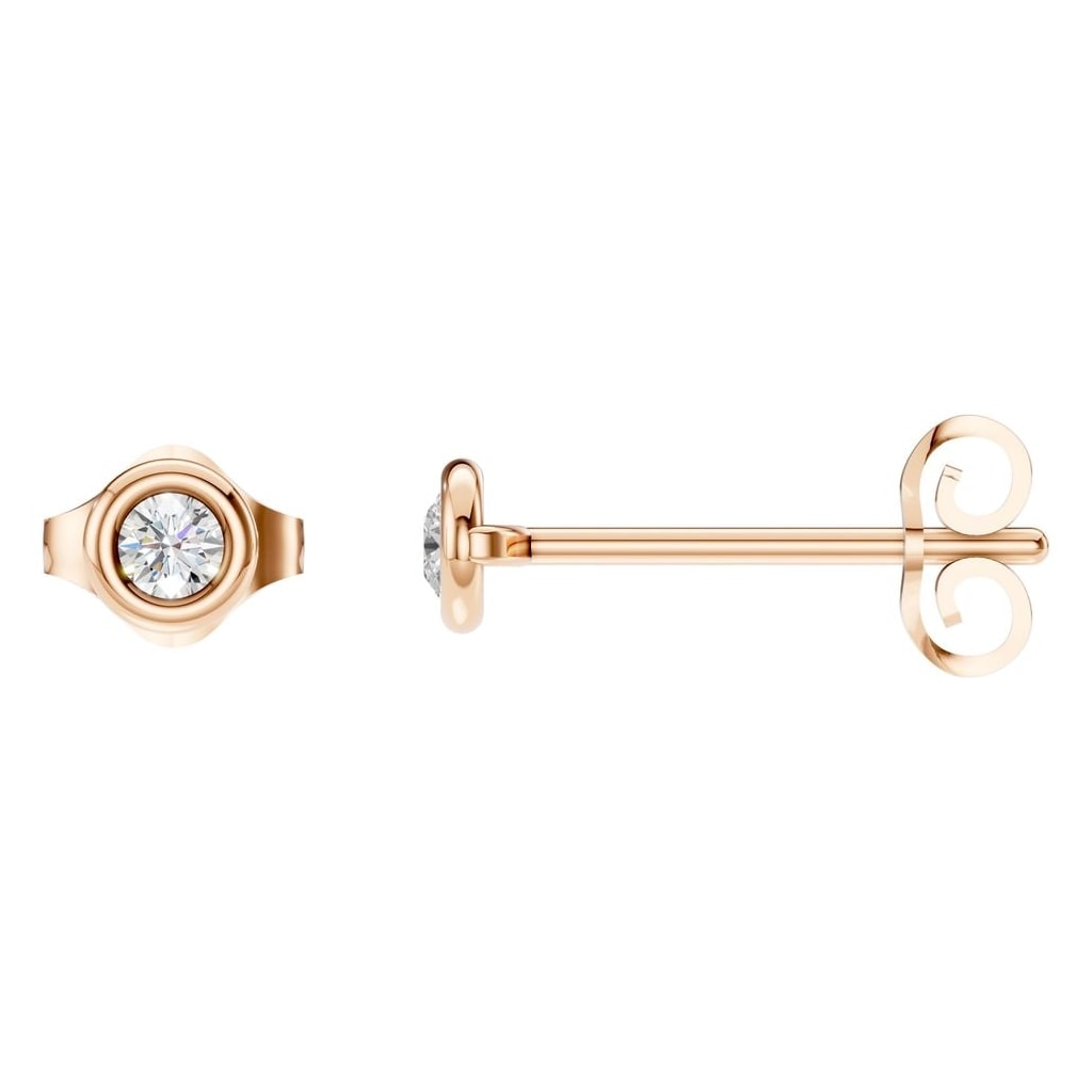 EA-5172 Rose Gold Earrings SET - Main View