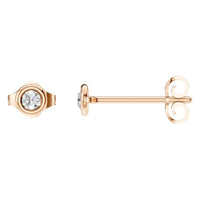 EA-5172 Rose Gold Earrings SET - Main View