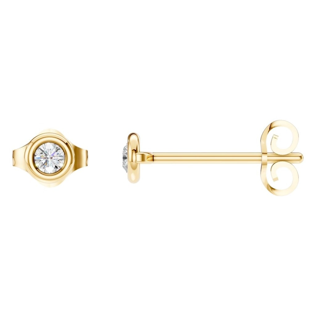 EA-5172 Yellow Gold Earrings SET - Main View