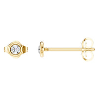 EA-5172 Yellow Gold Earrings SET - Main View