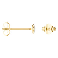 EA-5172 Yellow Gold Earrings SET - ANGLE