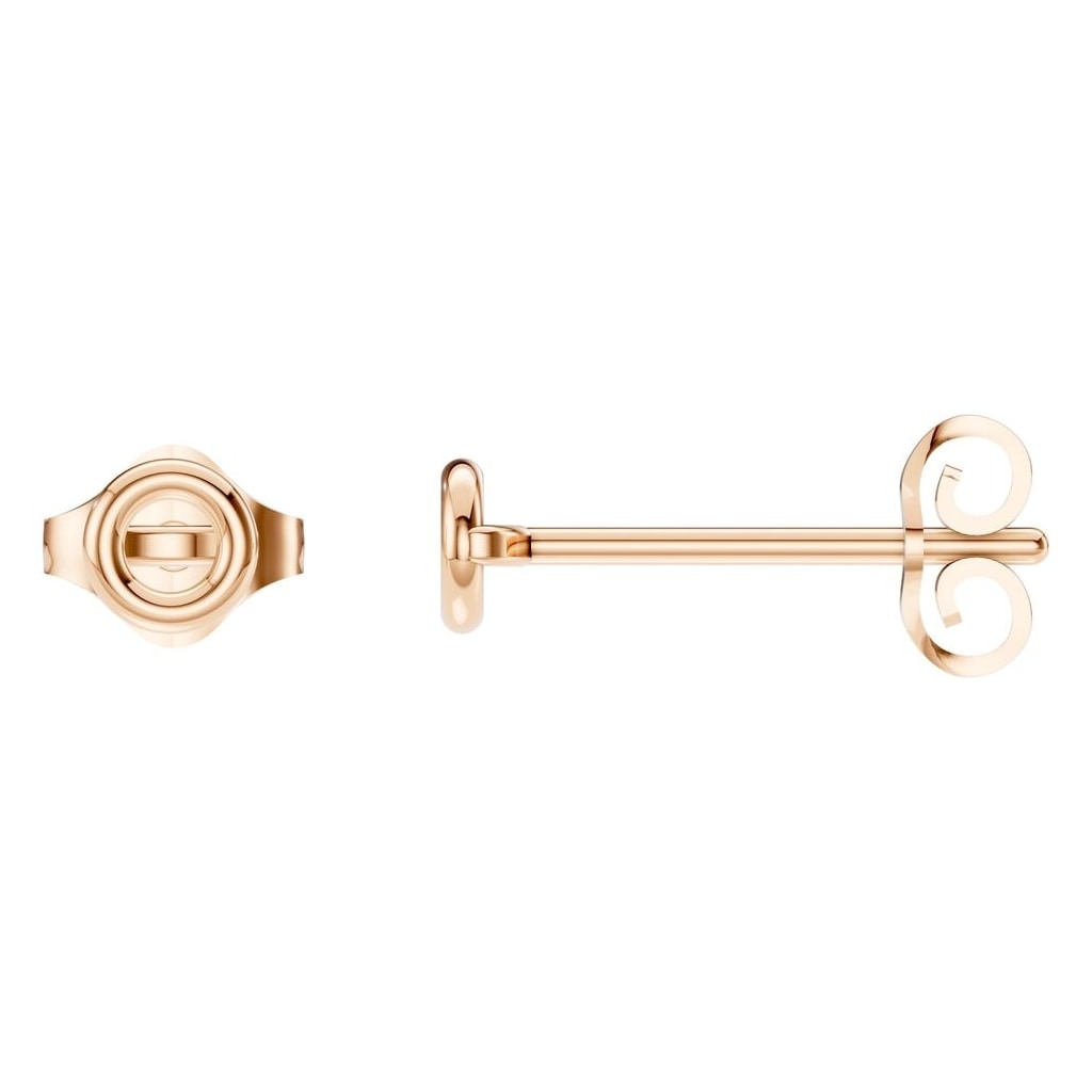 EA-5172 Rose Gold Earrings UNSET - Main View