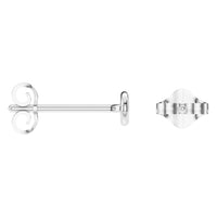 EA-5172 White Gold Earrings UNSET - ANGLE