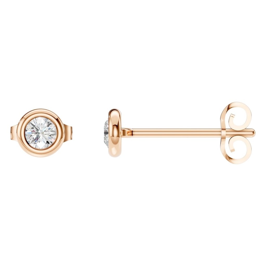 EA-5172 Rose Gold Earrings SET - Main View