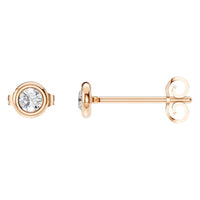 EA-5172 Rose Gold Earrings SET - Main View