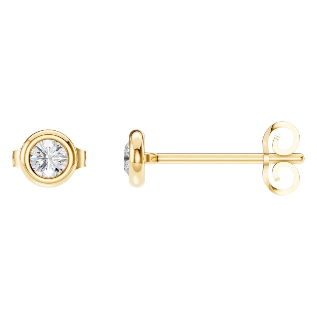 EA-5172 Yellow Gold Earrings SET - Main View