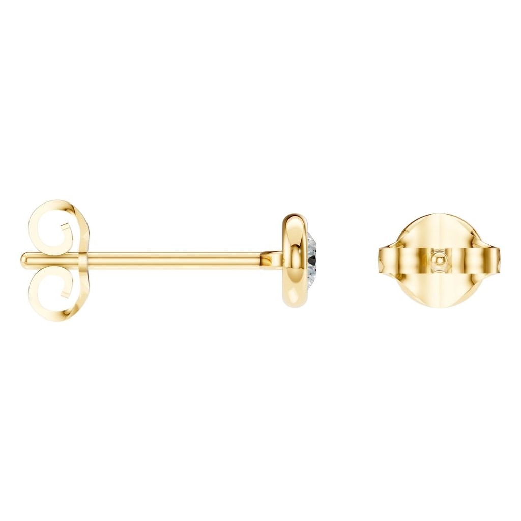 EA-5172 Yellow Gold Earrings SET - ANGLE
