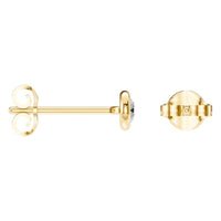 EA-5172 Yellow Gold Earrings SET - ANGLE
