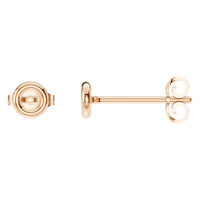 EA-5172 Rose Gold Earrings UNSET - Main View