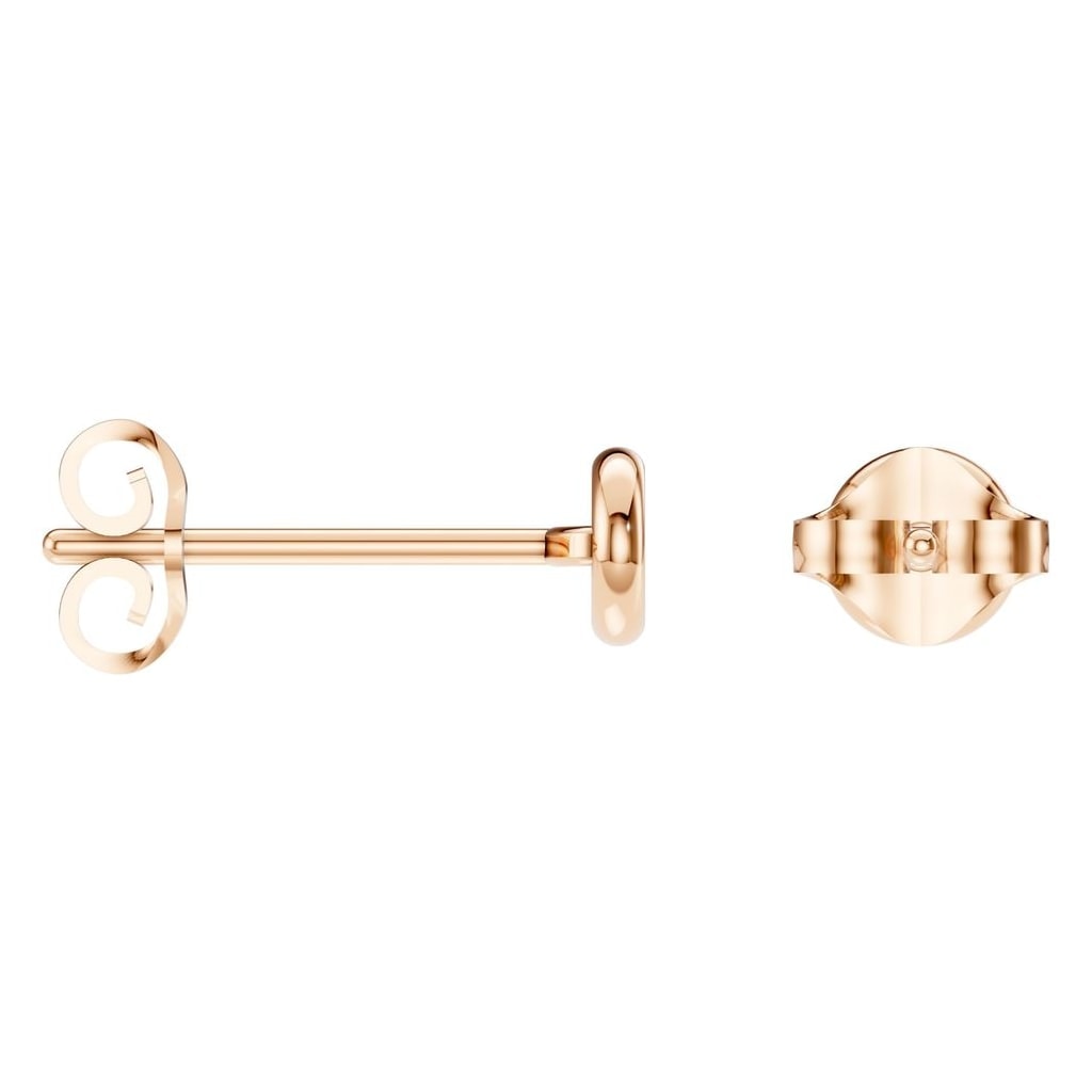 EA-5172 Rose Gold Earrings UNSET - ANGLE