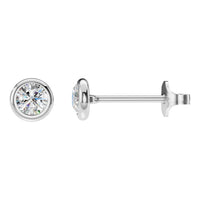 EA-5172 White Gold Earrings SET - Main View