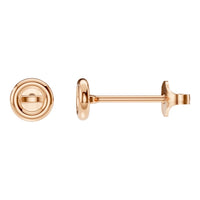 EA-5172 Rose Gold Earrings UNSET - Main View