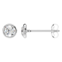 EA-5172 White Gold Earrings SET - Main View