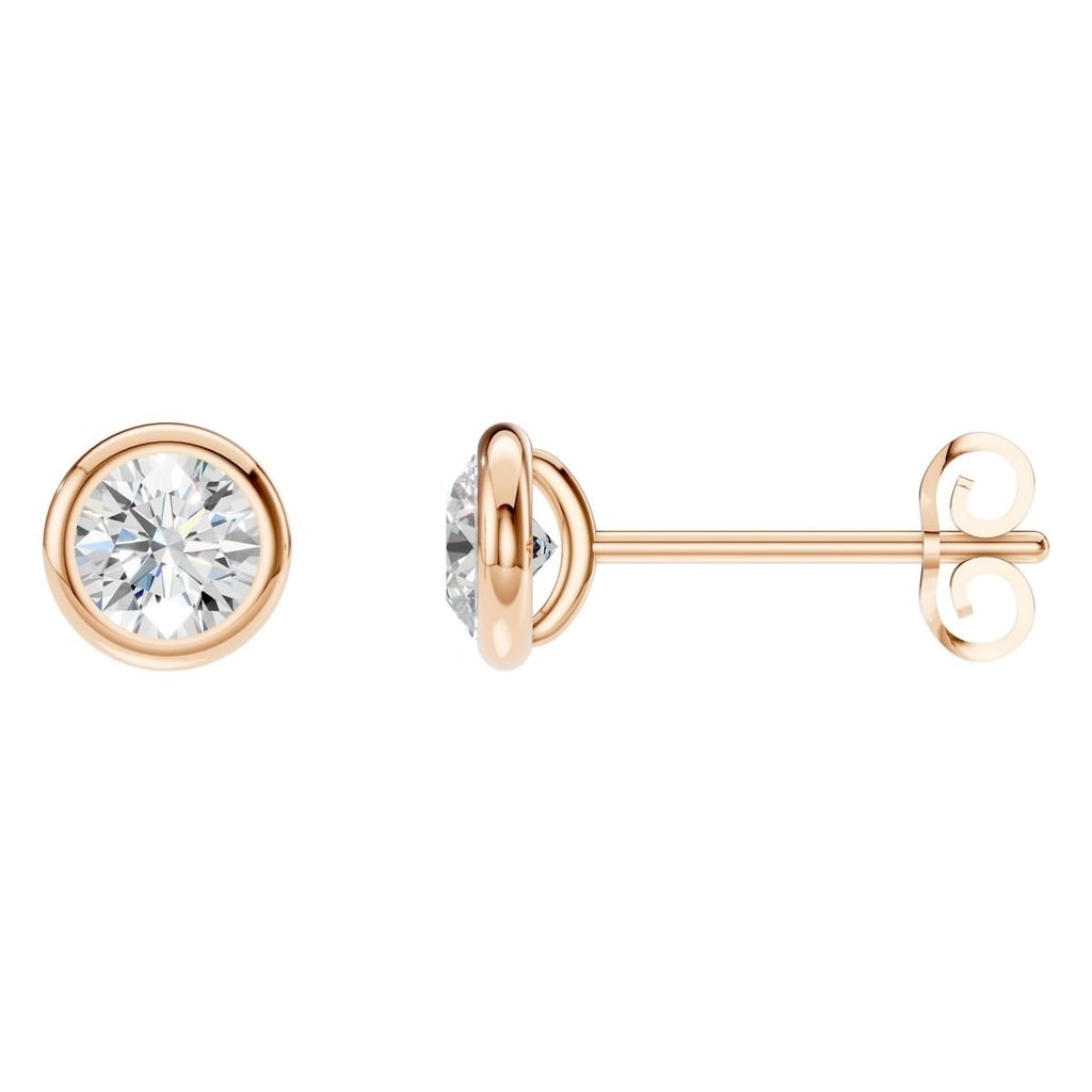 EA-5172 Rose Gold Earrings SET - Main View