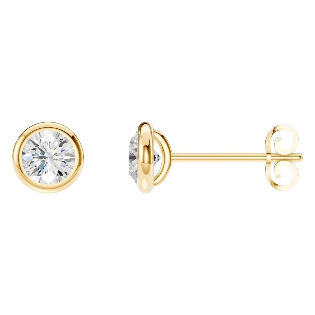 EA-5172 Yellow Gold Earrings SET - Main View