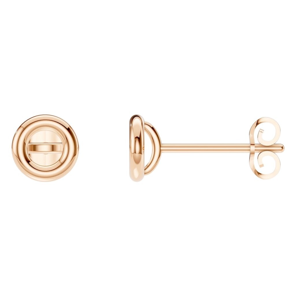 EA-5172 Rose Gold Earrings UNSET - Main View