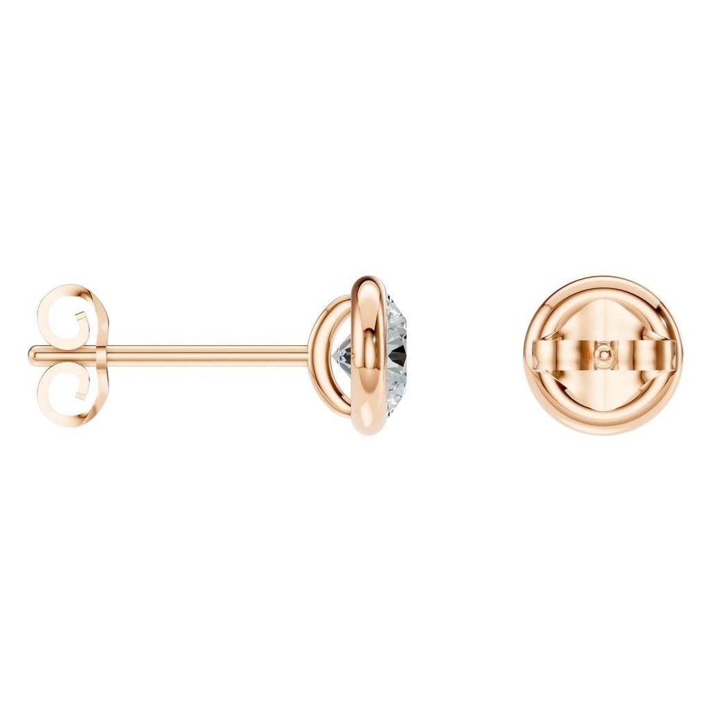 EA-5172 Rose Gold Earrings SET - ANGLE
