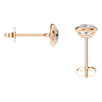 EA-5172 Rose Gold Earrings SET - BACK