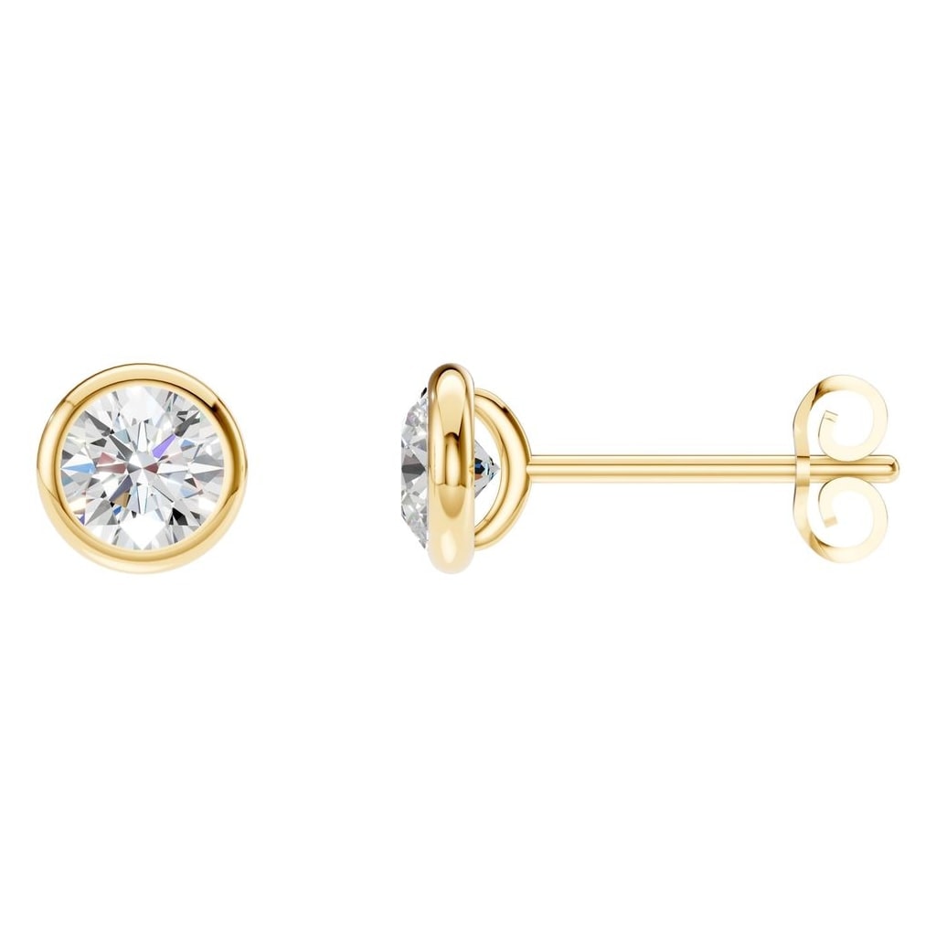 EA-5172 Yellow Gold Earrings SET - Main View