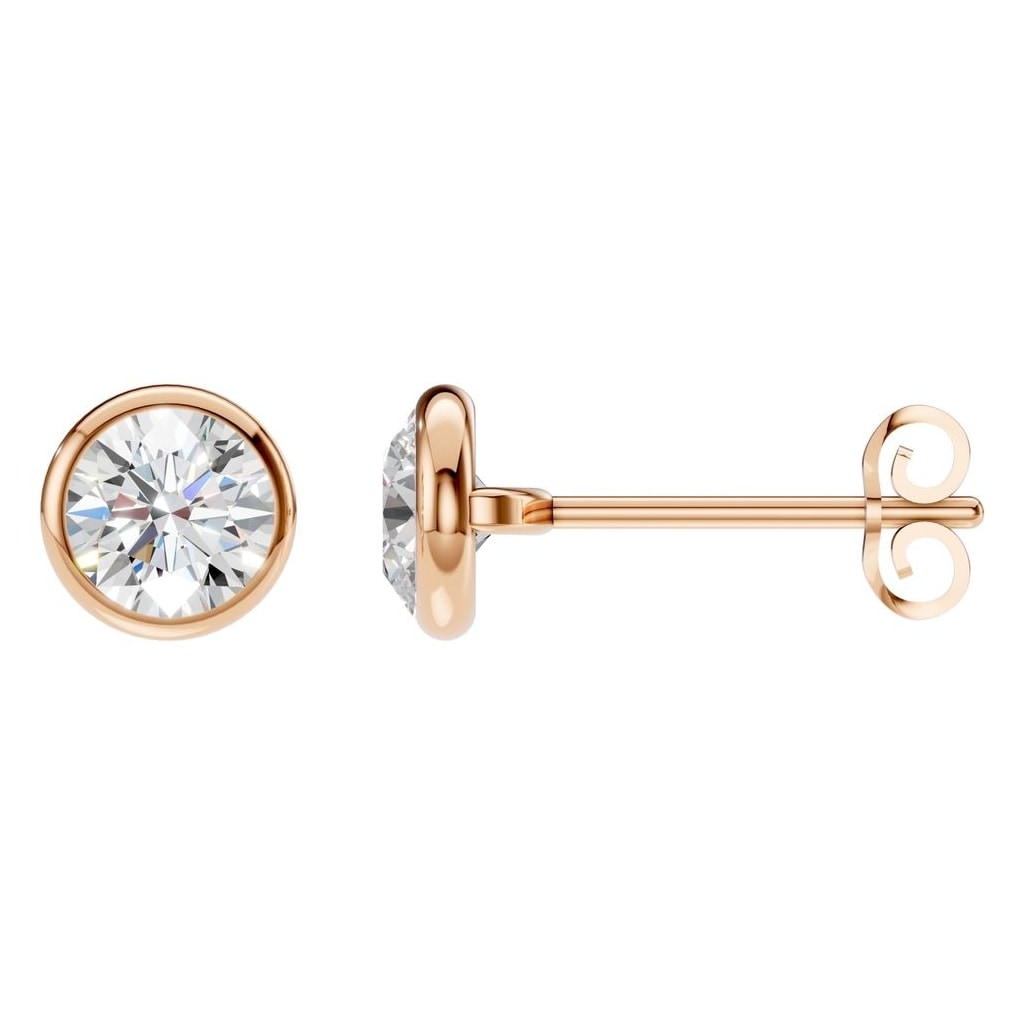 EA-5172 Rose Gold Earrings SET - Main View