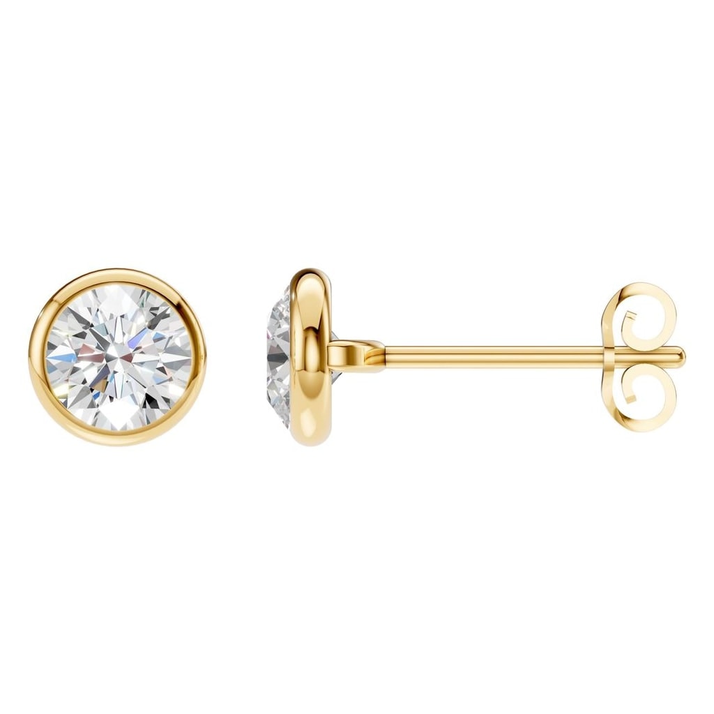 EA-5172 Yellow Gold Earrings SET - Main View