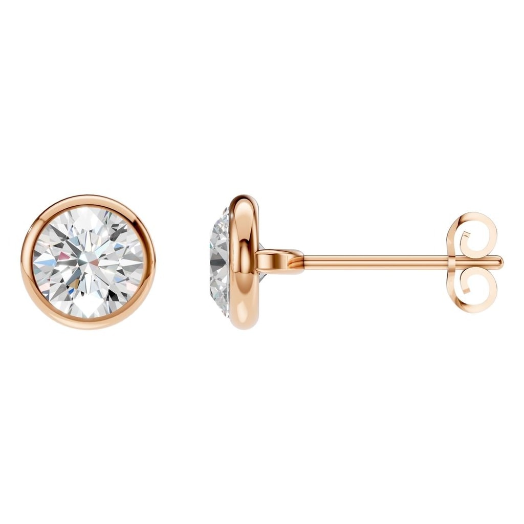 EA-5172 Rose Gold Earrings SET - Main View