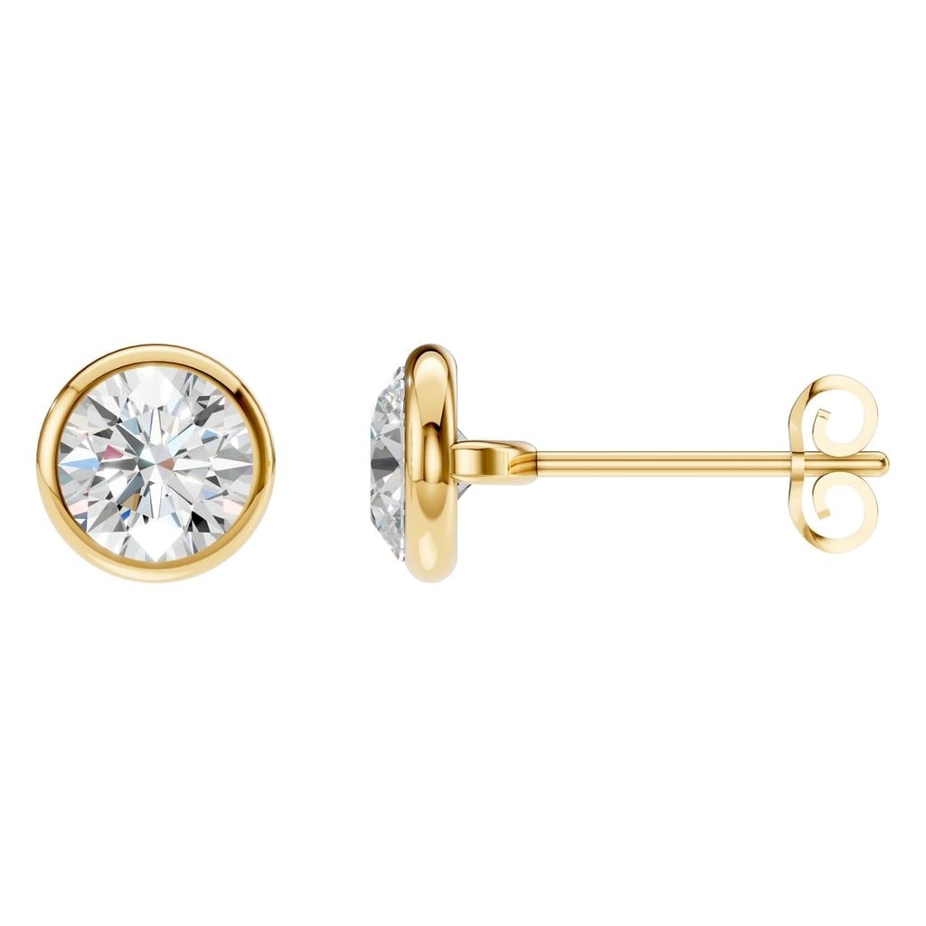 EA-5172 Yellow Gold Earrings SET - Main View