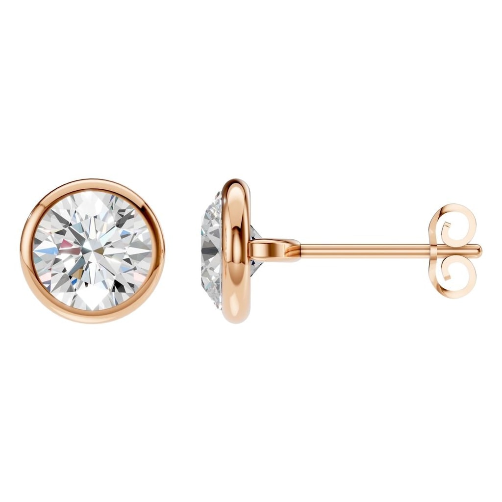 EA-5172 Rose Gold Earrings SET - Main View