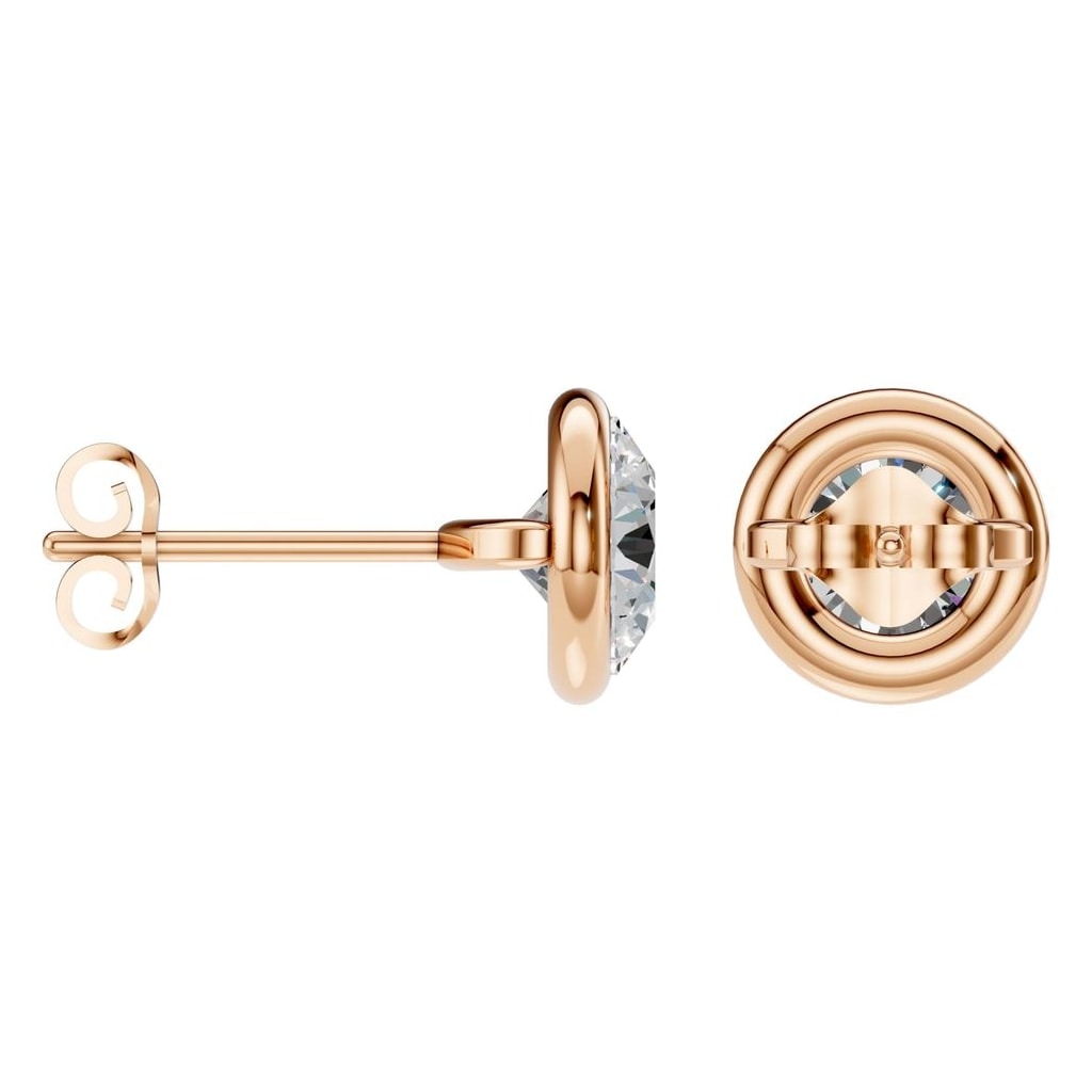 EA-5172 Rose Gold Earrings SET - ANGLE