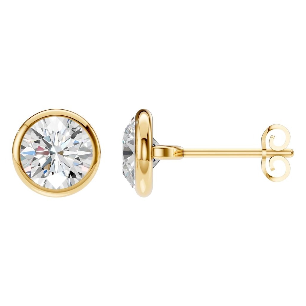 EA-5172 Yellow Gold Earrings SET - Main View