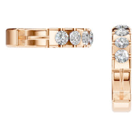 EA-5348 Rose Gold Earrings SET - Back View
