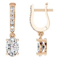 EA-5839 Rose Gold Earrings SET - Main View