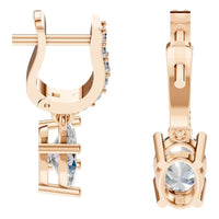 EA-5839 Rose Gold Earrings SET - Side View