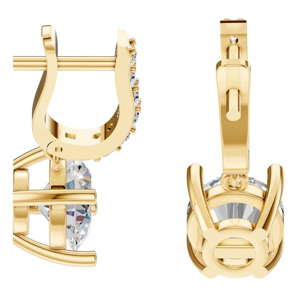 EA-5839 Yellow Gold Earrings SET - Side View