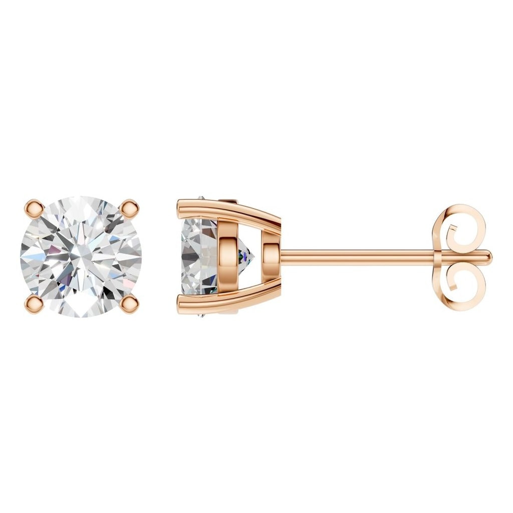 EA-6465 Rose Gold Earrings SET - Main View